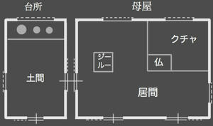 穴屋間取り