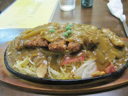 荒尾競馬 カツカレースパゲッティ