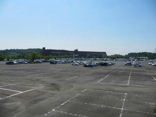 佐賀競馬場　駐車場