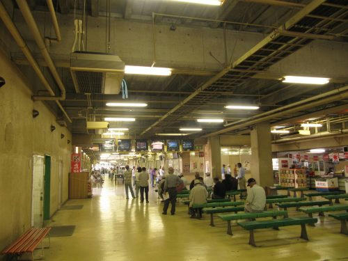 佐賀競馬場のスタンド