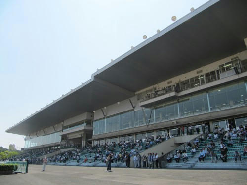 佐賀競馬場のスタンド