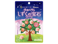 カンロ しずくの宝石グミ芳潤白桃味