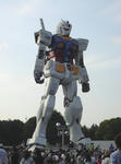 夕刻のガンダム