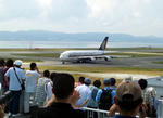 これがSQのA380! 何かずんぐりむっくりでカワイイぞw