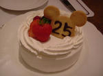25周年ケーキ
