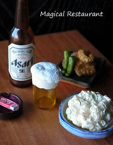 ポテサラで一杯