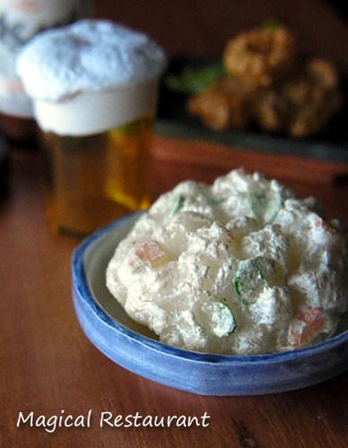 ポテサラで一杯