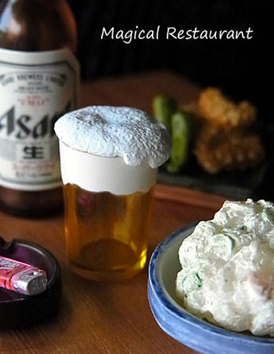 ポテサラで一杯