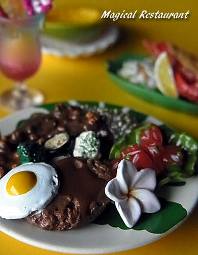 カレーロコモコ