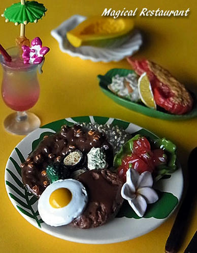 カレーロコモコ