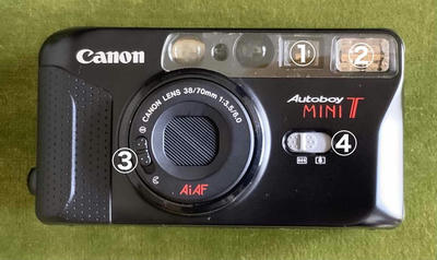 Canon オートボーイ ミニT｜たのしいフィルムカメラ