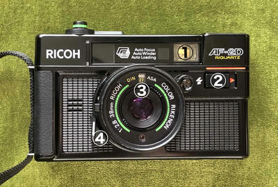 行列のできるレビュー商品、集めました。高評価アイテム RICHO AF-2D｜たのしいフィルムカメラ フィルムカメラ