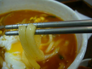 ユッケジャンうどん
