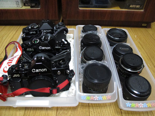 私の可愛い・・・Canonたち