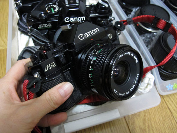 私の可愛いCanonたち