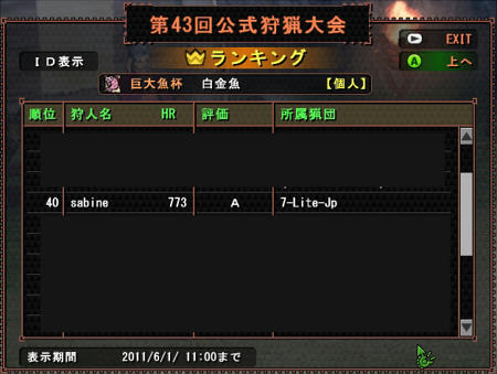 ざびさんはさすがすぎる。やるな・・！