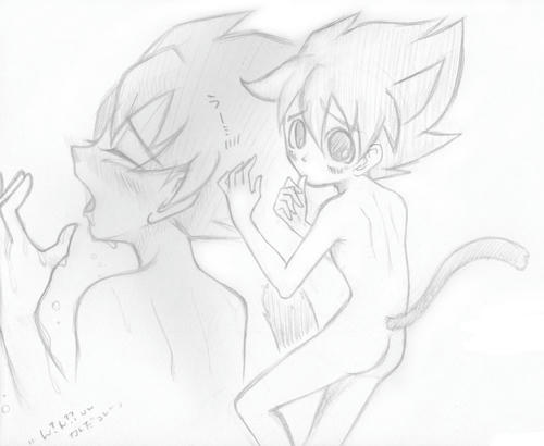 描きたかったのは右。