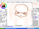 ミミマキ描き途中