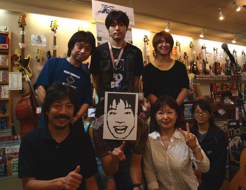 BEAT CRUSADERS カトウさんご来店