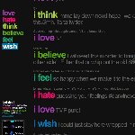 Twitterで「LOVE」を延々表示してみる？