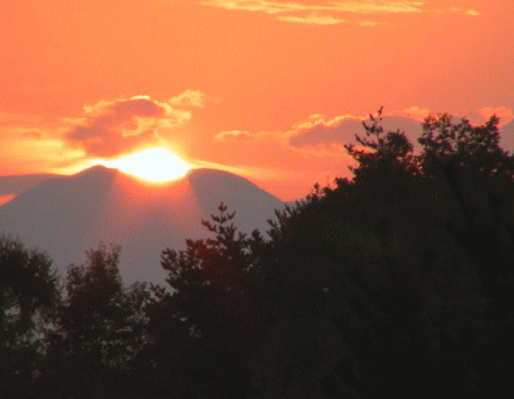 一般・環境計量士合格_夕日