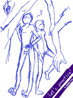 れんしう。腕描くの嵌ってるの。
