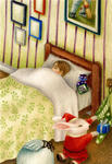 sleeping boy