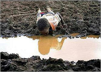 Twitter No Water . 水が無い。