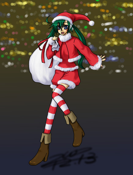 サンタ子