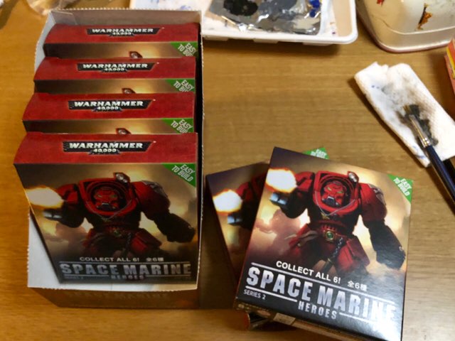 スペースマリーンヒーローズ2 BOX8個入 ウォーハンマー ウォーハンマー40,000 スペースマリーンヒーローズ シリーズ2
