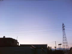 夕方