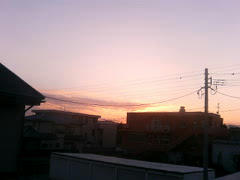 夕焼け