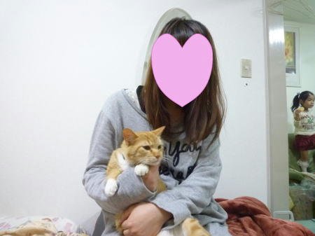 里親様宅のお嬢さんと