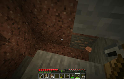マイクライフ １４日目 瓢箪から駒ならぬ 花崗岩から鉄 Minecraft マインクラフト けろのマイナー暮らし