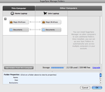 sugarsync manage folder