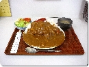 カツカレー デカ盛り Click to open image