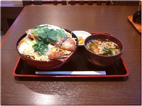 上カツ丼大盛り