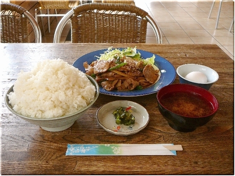 生姜焼き定食