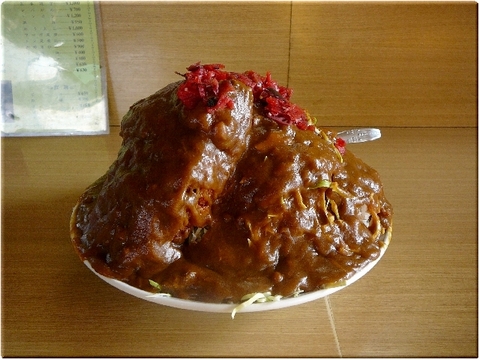 カツカレー大盛り