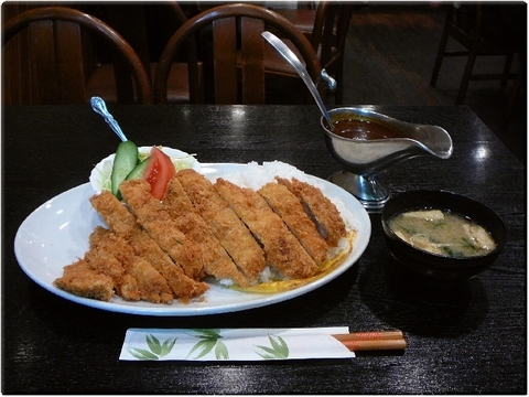 ジャンボチキンカツカレー