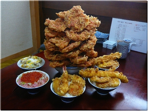 かき揚げ丼