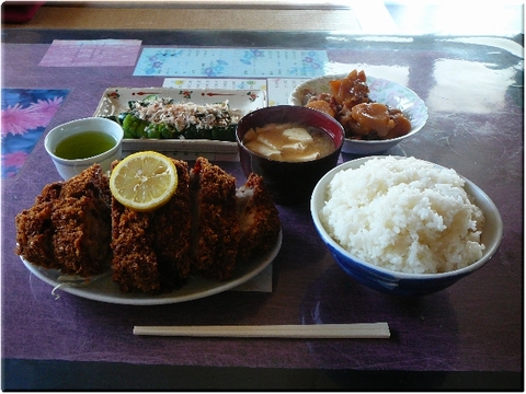 定食大盛り