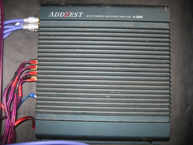 ADDZEST A-2800 4chアンプ レストア＆チューニング品