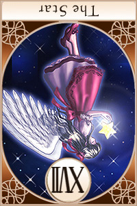 【星：逆位置】