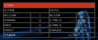 クリア詳細統計情報（EXTREME）