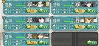 戦艦×5