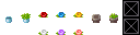 改変マップチップ：花瓶と鉢植え