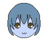 ドット絵顔グラフィック：妖精