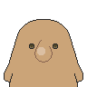 ドット絵顔グラフィック：鼻の大きい種族