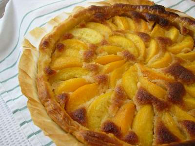 tarte de peche